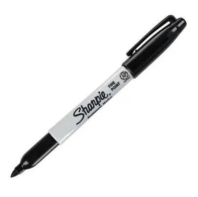 BLACK SHARPIE PEN